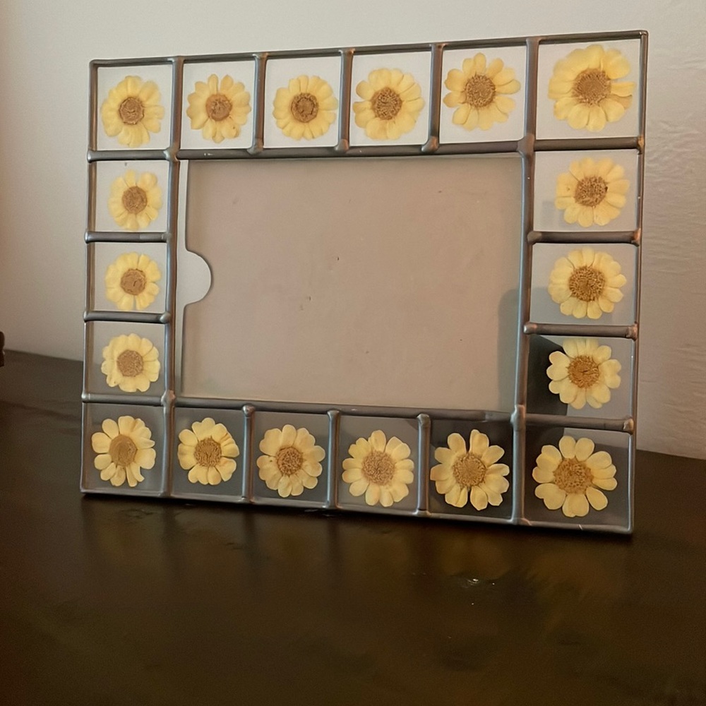 4x6 dried flower photo frame